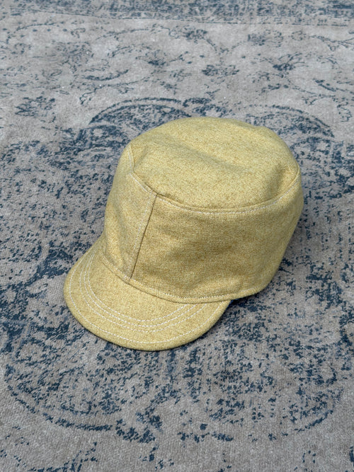 Nora hat - Dark Blue/Mustard