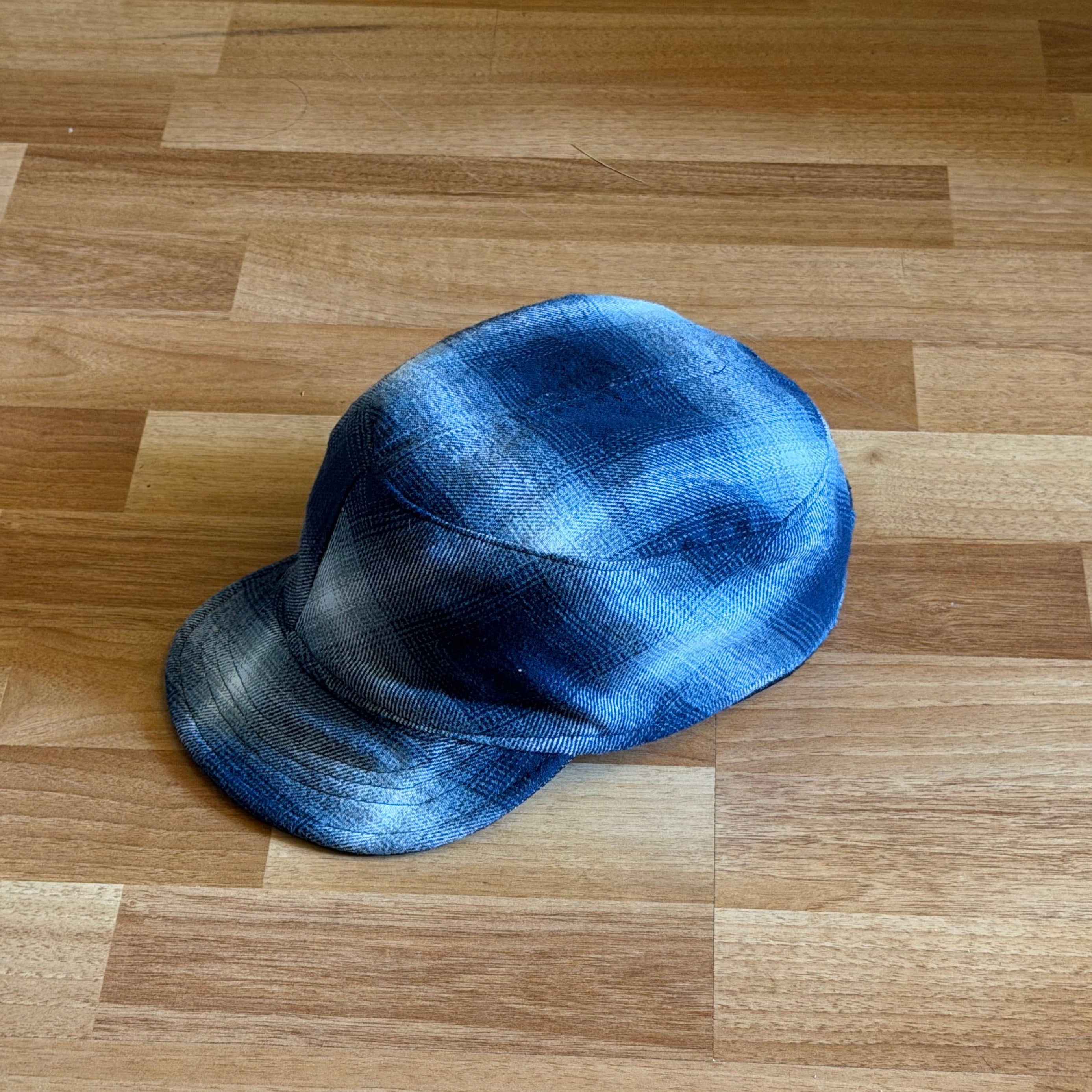 Nora Hat - Blue Plaid