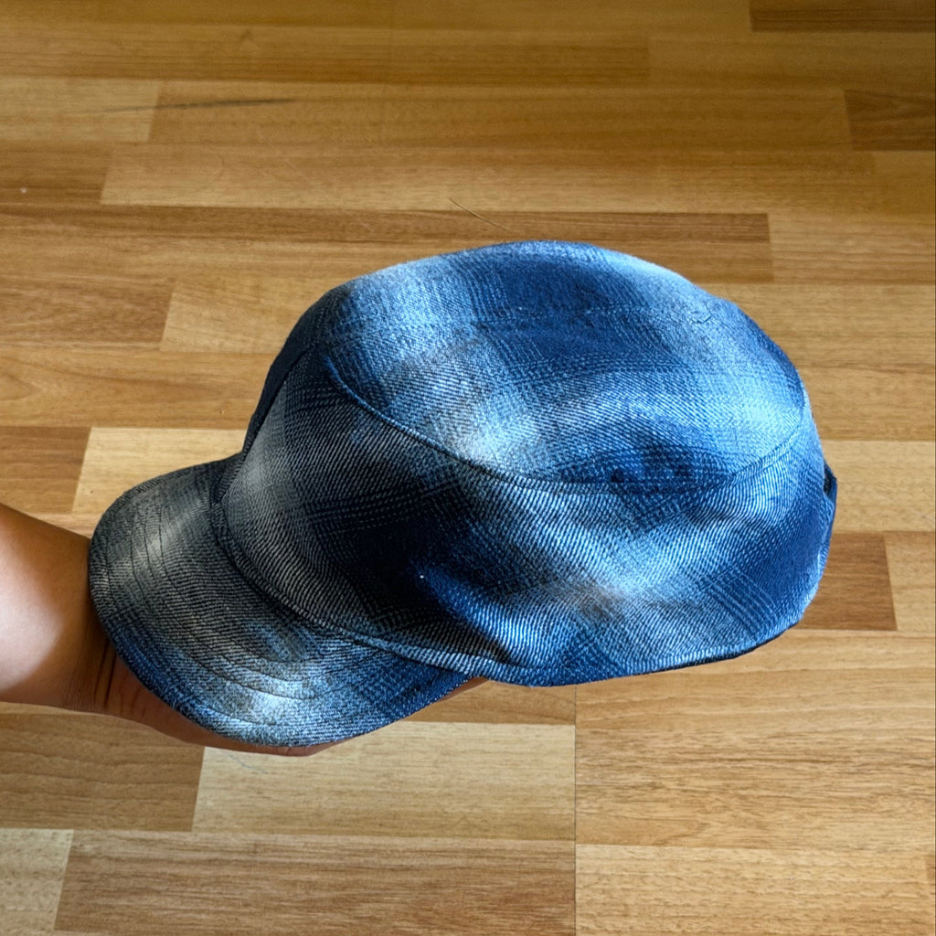 Nora Hat - Blue Plaid